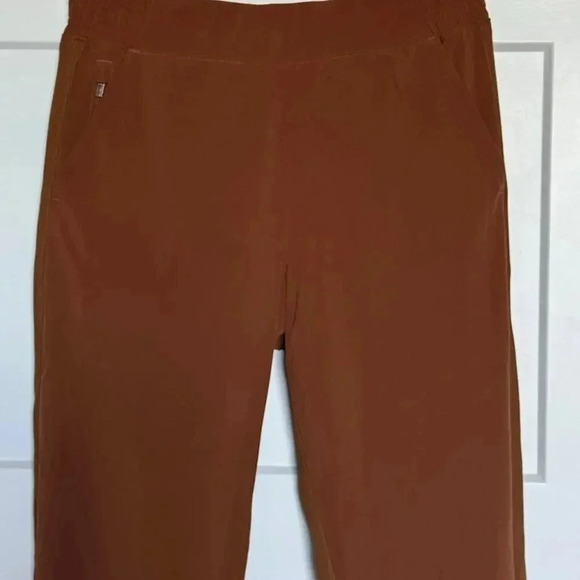 Athleta Womens Brooklyn Lined Jogger Pants Size 8 Brown/Rust - Picture 6 of 10
